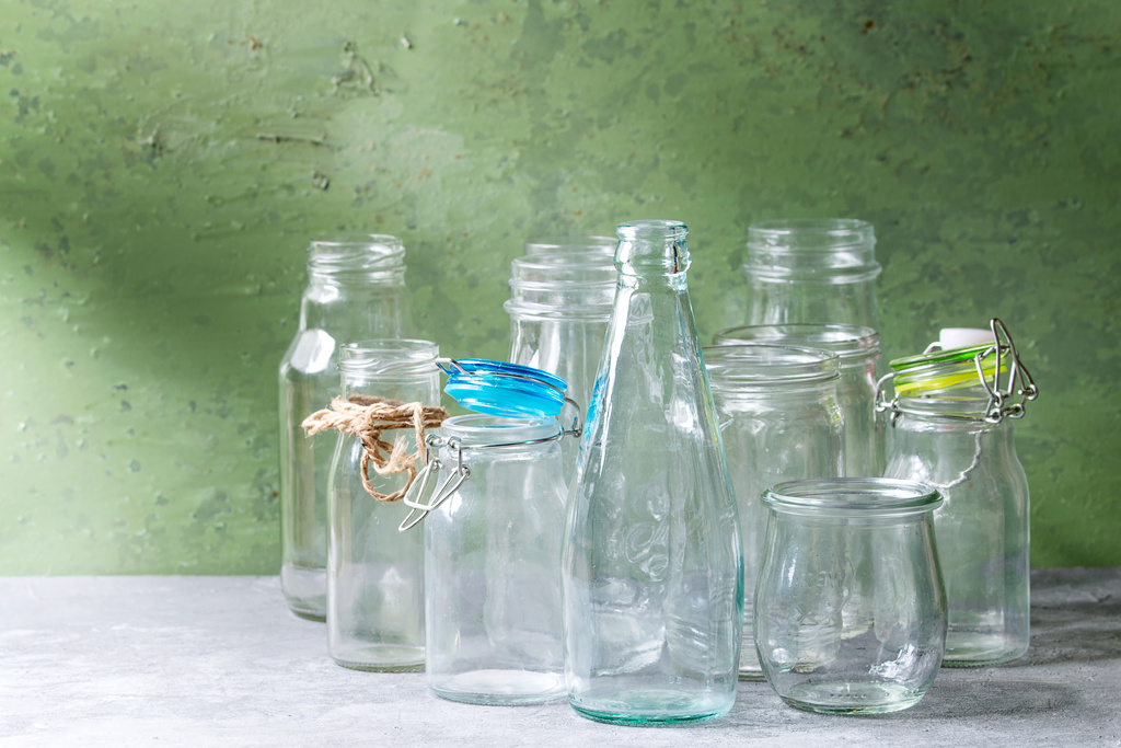 Empty Glass Bottles